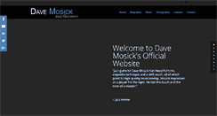 Desktop Screenshot of mosickmusic.com